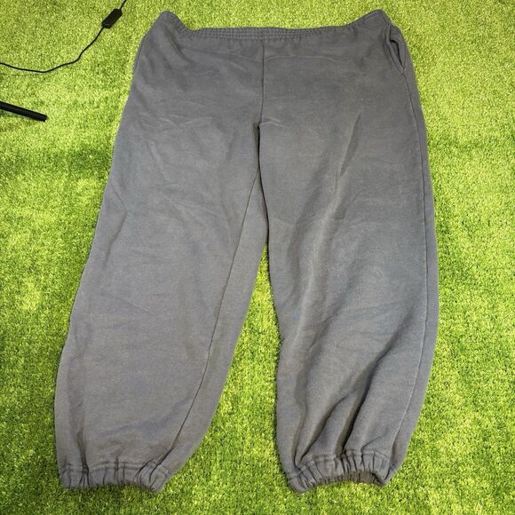 Vintage 90s Men’s Carhartt Sweatpants Sz XXL Jogger Embroidered Workwear Gray - Picture 1 of 4